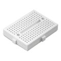 White - Mini Modular Breadboard. 