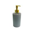 Plastic Hand Wash Liquid Jar With Steel Cap 250 ml (1 Piece)- Bathroom Soap Dispenser Hand Wash Refile Bottle. 