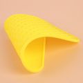 Practical Silicone Holder Mat Kitchen Heat Non-slip Resistant Trivet Pot Tray Straightener Kitchen Tools Dinnerware Mat. 