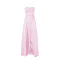 Light Blue Split Prom Long Dresses 2023 Elegant Women's Party Night Formal Maxi Evening Dress Spaghetti Straps Vestidos Robe. 