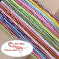 【MIGAPALAZA】 Earphone Wire Protectors Spiral Cable Cord Random Color Package:3pcs. 