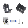 NAMUNY For 5 PCIe to M.2 NVMe HAT+Radiator+Case SSD MINI Adapter Board for 2242 2230 NVMe SSD Expansion Board. 