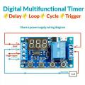 Timer Relay Incubator Turning Motor Controller Turning Control Timer Supply 5-30V 10A Relay. 