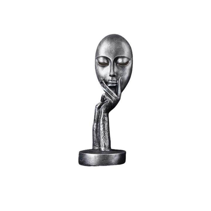 Art%20Character%20Sculpture%20Lady%20Decorative%20Face%20Statues%20Resin%20Abstract%20Human%20Modern%20-%20Image%208