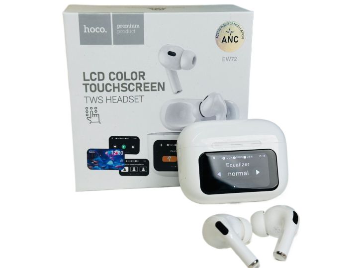 Hoco EW72 ANC TWS Earbuds With HD Display