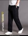 summer autumn Men cargo pants zipper ckets cotton large size 6XL 7XL 8XL high street pants straight fat pants loose gray pants.
