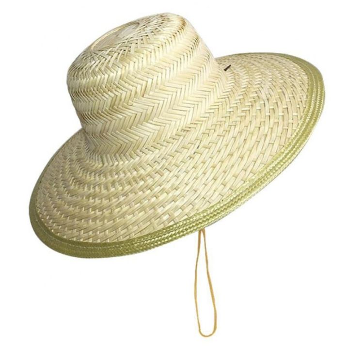 Classic-Straw Hat Handmade Fisherman Cap Sun-proof Visor-Cap Summer Farmer Cap