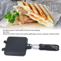 1 Piece Double Sided Sandwiches Maker, Campfire Cooking Equipment Camping Pie Aluminum Alloy. 