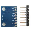 GY-521 MPU6050 Module GY521 Sensor Module DC 3V 5V 3 Triple Module 3 Axis Analog Accelerometer Compatible Board For Arduino IIC I2C Interface GY-521 Gyro Sensors 8 Pin Leads Header. 
