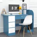 Computer Table, Writing Desk, Study Desk, Home Office Desk, Office Table, Laptop Table with Drawer - Modern Home Furniture. 