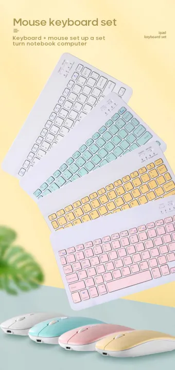 Universal%2010inch%20Bluetooth%20Keyboard%20And%20Mouse%20Set%20Ultra-Thin%203-speed%20DPI%20Adjustment%20For%20Ipad%20Apple%20Android%20-%20Image%207
