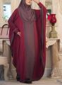 New Exclusive Designed Contrast Abaya Burkha With Hijab For Stylish Women. 