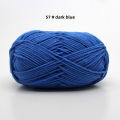 4-Ply Milk Cotton Knitting Yarn (2 Pieces) - Get Creative with This Easy-to-Use and Clean Yarn for Your Crafting Projects. 