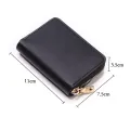 Zipper RFID Women Business Organizer Wallet Purse Men New Card PU. 