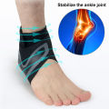 Lightweight Ankle Brace Adjustable Ankle Support Brace for Running Sports Anti-sprain Protection Gear for Football Basketball Exercise Aid for Ankle Protection Sports Ankle Brace.
