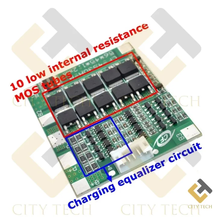 BMS%20Battery%20Protection%20Board%204S%2030A%2014.8V%2018650%20AA%20AAA%20Lipo%20Li-ion%20Lithium%20Battery%20BMS%20Charger%20Protection%20Module%20Board%20Circuit%20-%20Image%206