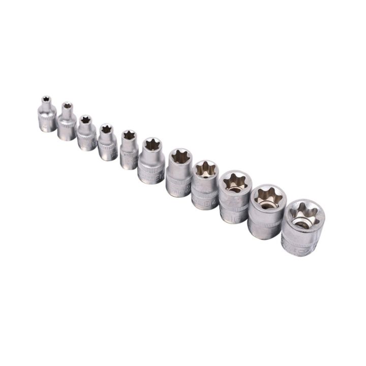 Durable%2011Pc%20Female%20E%20Torx%20Star%20Socket%20Set%20Rail%20E4%20-%20E20%20External%20Star%20Torque%20Socket%20Set%20-%20Image%202