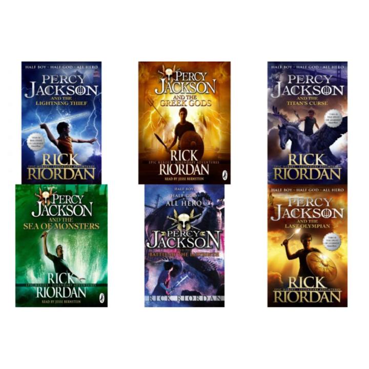 Percy Jackson ( 6 Books Set ) by Rick Riordan