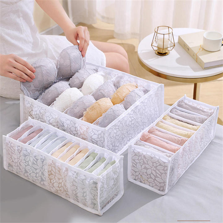 Storage Box Drawer Organizer Compartment Divider Closet Organizer Clothes Separator