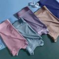 1 Piece Random Solid Colour Ice Silk Underwear. 