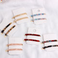 1Pair Japan Acetate Chic Minimalist Cute Acrylic Hair Clip Colorful Hair Grip Barrettes Hairpin Hair Accessories for Women. 