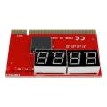 PC Motherboard Analyst Card LED 4 Digit Analysis Diagnostic Test Post Card PCI. 