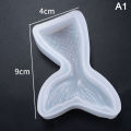 Mermaid Tail Fondant Cake Moulds Silicone Mold Cake Decorating Baking Tools. 