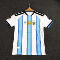 Argentina Home 2026 World cup Half Sleeve premium National Team Football Jersey (Logo Embroidery). 