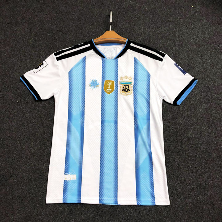 Argentina Home 2026 World cup Half Sleeve premium National Team Football Jersey (Logo Embroidery)