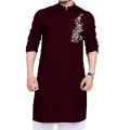 Stylish Semi Long Cotton Panjabi for Men.