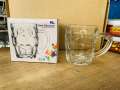 Everyday Use good quality strong Crystal Clear transparent Beautiful unique design Water Mug /Coke / Sorbat Juice premium glass Mug 1 Piece per capacity 250Ml.