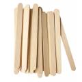 High Quality 100 Pices Perfect for Making Ice Cream and Handicraft Showpieces - One-time Use - Wooden Ice Cream Sticks. 