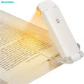 【Factory-direct】 LED USB Rechargeable Book Light Brightness Adjustable Eye Protection Clip Book Light Portable Bookmark Read Light. 