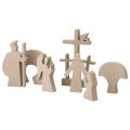 Wooden Easter Resurrection Decoration Wooden Decoration for Easter Scenes Easter Decoration Wooden Nativity Set. 