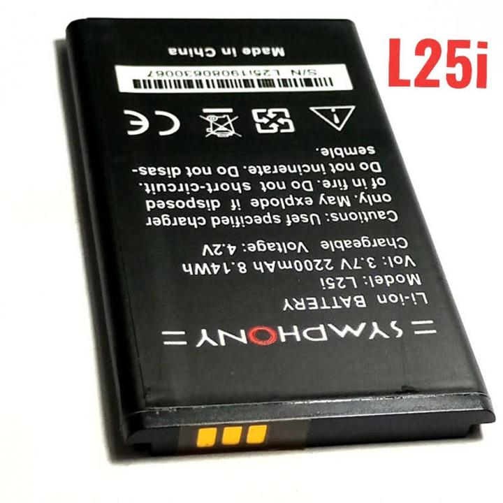 Mobile Battery for Symphony L-25i /L-42/L-45/L-23i/L-33/L-95/Walton MM20/Litetel Li-ion Battery 3.7V 2200mAh 8.14Wh MADE IN CHINA MM Service