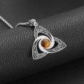 Fashion Wand and Sorcerer||||'s Stone Pendant Necklace Ladies Magic Costume Pendant Wizard World Magic Apprenticeship School Gift.