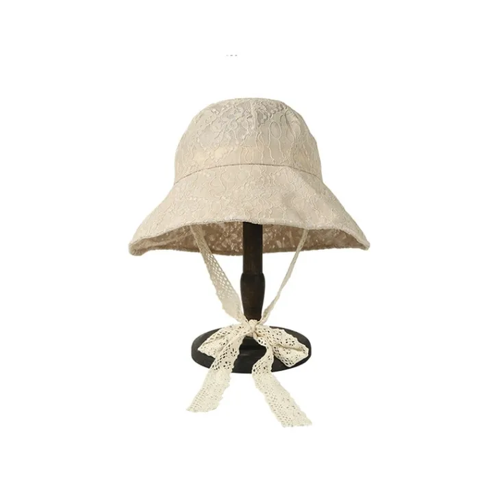 OMEA%20Lace%20Bucket%20Hat%20Women%20Cute%20Floral%20Fisherman%20Hat%20Summer%20Beach%20Visor%20Adjustable%20Ribbon%20Wide%20Brim%20Bonnet%20Elegant%20Cap%20Luxury%20-%20Image%208