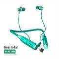 Hanging Neck Headset, Wireless Headphones, Intelligent Noise Cancellation, Long Standby, Heavy Bass Earphone, Stereo , Type-c Fast Charging, Can Insert TF Card, For Running / Biking / Gym Exercise.A Must-have For Gift-giving.
