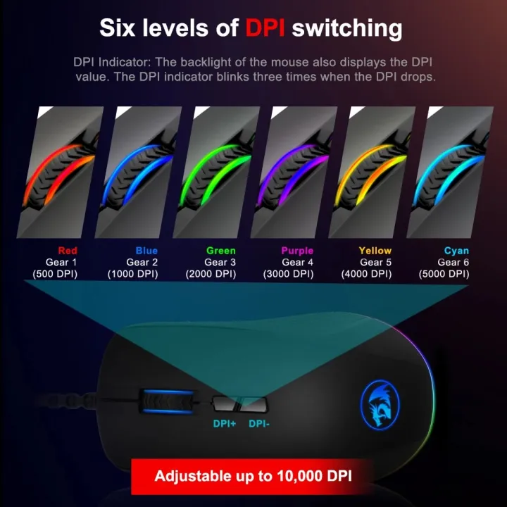 REDRAGON%20Stormrage%20M718%20RGB%20USB%20Wired%20Gaming%20Mouse%2010000%20DPI%208%20buttons%20mice%20Programmable%20ergonomic%20For%20Computer%20PC%20Gamer%20Laptop%20-%20Image%202