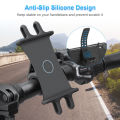 Floveme Bicycle & Bike Phone Holder Tough Flexible Anti Slip Silicone Material Bike Mount Holder Universal Design Cycle Phone Holder.
