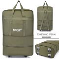 Air Checked Bag Luggage Travel Universal Wheel Foldable Luggage Moving Storage Bag Oxford Waterproof Travel Packing Cubes. 