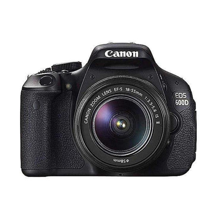 EOS 600D Digital DSLR Camera With 18-55 mm f/3.5-5.6 IS II Lens