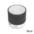Mini Crackle Wireless Speaker Portable Car Audio LED Lighting Wireless Blue-tooth Subwoofer Speaker Mobile TF Card USB-Support.