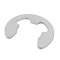 120PCS 304 Stainless Steel E Clip Washer Assortment Kits Circlip Retaining Ring For Shaft Fastener M1.5-M10. 