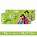 Joya Sanitary Napkin - Belt System - 5 Pads Pack - Combo 2 Pack - 10 Pcs.