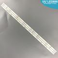 LED backlight strip 8 lamp for Aiwa 40TV BBk 40LEM-1043/FTS2C EU40DT200 MS-L2665-A MS-L2665-B LA021 MS-L2665-A V1 MS-L2665-B V2. 