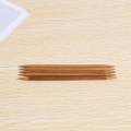 5 Sets of 11 Sizes 5" (13cm) Double Pointed Carbonized Bamboo Knitting Kits Needles Set (2.0mm - 5.0mm).