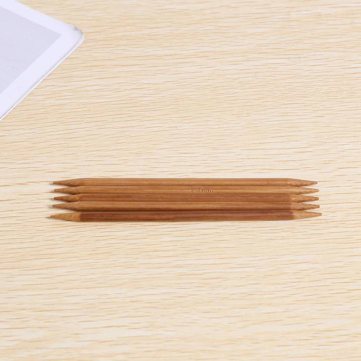 5%20Sets%20of%2011%20Sizes%205"%20(13cm)%20Double%20Pointed%20Carbonized%20Bamboo%20Knitting%20Kits%20Needles%20Set%20(2.0mm%20-%205.0mm)%20-%20Image%205