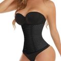 Women's Waist Trainer Corset for Weight Loss Sport Workout Body Shaper Tummy Fats Burner,S -Black.