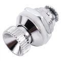 2X Lever Lock for Furniture, with Round Knob, External Thread 1.7 cm. 
